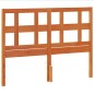vidaXL Cabecero de cama madera maciza de pino marrón cera 135 cm vidaXL Cabecero de cama madera maciza de pino marrón cera 135 cm