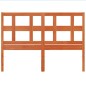 vidaXL Cabecero de cama madera maciza de pino marrón cera 135 cm vidaXL Cabecero de cama madera maciza de pino marrón cera 135 cm