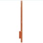 vidaXL Cabecero de cama madera maciza de pino marrón cera 135 cm vidaXL Cabecero de cama madera maciza de pino marrón cera 135 cm