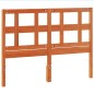 vidaXL Cabecero de cama madera maciza de pino marrón cera 135 cm vidaXL Cabecero de cama madera maciza de pino marrón cera 135 cm