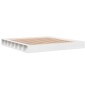 vidaXL Estructura de cama madera maciza de pino blanco 180x200 cm vidaXL Estructura de cama madera maciza de pino blanco 180x200 cm