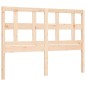 vidaXL Estructura de cama con cabecero madera maciza 140x200 cm vidaXL Estructura de cama con cabecero madera maciza 140x200 cm
