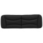 vidaXL Cabecero de cama acolchado cuero sintético negro 160 cm vidaXL Cabecero de cama acolchado cuero sintético negro 160 cm