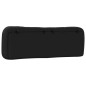 vidaXL Cabecero de cama acolchado cuero sintético negro 160 cm vidaXL Cabecero de cama acolchado cuero sintético negro 160 cm