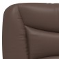 vidaXL Cabecero de cama acolchado cuero sintético marrón 160 cm vidaXL Cabecero de cama acolchado cuero sintético marrón 160 cm
