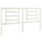 vidaXL Cabecero de cama madera maciza de pino blanco 166x4x100 cm vidaXL Cabecero de cama madera maciza de pino blanco 166x4x100 cm