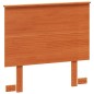 vidaXL Cabecero de cama madera maciza de pino marrón cera 90 cm vidaXL Cabecero de cama madera maciza de pino marrón cera 90 cm