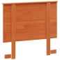 vidaXL Cabecero de cama madera maciza de pino marrón cera 90 cm vidaXL Cabecero de cama madera maciza de pino marrón cera 90 cm