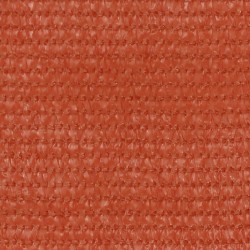 vidaXL Toldo pantalla de balcón HDPE naranja 120x300 cm