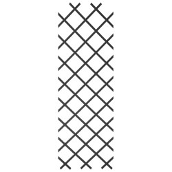 Nature Enrejado de jardín PVC gris antracita 50x150 cm