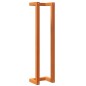 vidaXL Toallero de madera de pino maciza marrón encerado 23x18x90 cm vidaXL Toallero de madera de pino maciza marrón encerado 23x18x90 cm