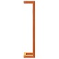 vidaXL Toallero de madera de pino maciza marrón encerado 23x18x90 cm vidaXL Toallero de madera de pino maciza marrón encerado 23x18x90 cm