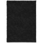 vidaXL Alfombra peluda de pelo largo moderna PAMPLONA negra 160x230 cm vidaXL Alfombra peluda de pelo largo moderna PAMPLONA negra 160x230 cm