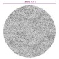 vidaXL Alfombra de pelo corto look escandinavo IZA crema Ø 200 cm vidaXL Alfombra de pelo corto look escandinavo IZA crema Ø 200 cm
