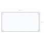 vidaXL Protector contra salpicaduras cocina vidrio templado 100x50 cm vidaXL Protector contra salpicaduras cocina vidrio templado 100x50 cm