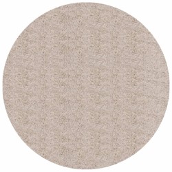 vidaXL Alfombra peluda de pelo largo moderna PAMPLONA beige Ø 100 cm