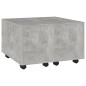 vidaXL Mesa de centro madera contrachapada gris hormigón 60x60x38 cm vidaXL Mesa de centro madera contrachapada gris hormigón 60x60x38 cm