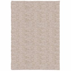 vidaXL Alfombra peluda de pelo largo moderna PAMPLONA beige 160x230 cm