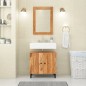 vidaXL Armario de lavabo para baño madera maciza de acacia 62x33x58 cm vidaXL Armario de lavabo para baño madera maciza de acacia 62x33x58 cm
