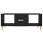 vidaXL Mesa de centro madera contrachapada negro 102x50x40 cm vidaXL Mesa de centro madera contrachapada negro 102x50x40 cm