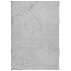 vidaXL Alfombra de pelo corto look escandinavo IZA gris 160x230 cm