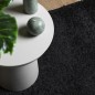 vidaXL Alfombra peluda de pelo largo moderna PAMPLONA negra 100x200 cm