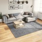 vidaXL Alfombra peluda de pelo largo moderna PAMPLONA gris 240x240 cm