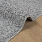 vidaXL Alfombra peluda de pelo largo moderna PAMPLONA gris 200x200 cm vidaXL Alfombra peluda de pelo largo moderna PAMPLONA gris 200x200 cm