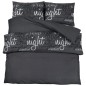 vidaXL Juego de funda nórdica algodón negro 135x200 cm vidaXL Juego de funda nórdica algodón negro 135x200 cm