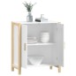 vidaXL Aparador de madera contrachapada blanco 62x38x70 cm vidaXL Aparador de madera contrachapada blanco 62x38x70 cm