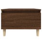vidaXL Mesa auxiliar madera contrachapada roble marrón 50x46x35 cm vidaXL Mesa auxiliar madera contrachapada roble marrón 50x46x35 cm