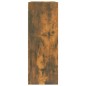 vidaXL Armario colgante de pared roble ahumado 69,5x32,5x90 cm vidaXL Armario colgante de pared roble ahumado 69,5x32,5x90 cm