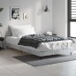 vidaXL Estructura de cama madera contrachapada gris hormigón 90x190 cm vidaXL Estructura de cama madera contrachapada gris hormigón 90x190 cm