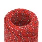 vidaXL Cuerda de barco polipropileno rojo 2 mm 25 m