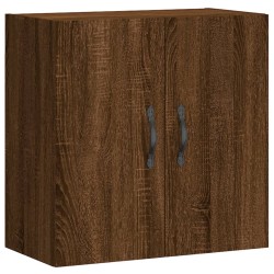 vidaXL Armario de pared madera de ingeniería marrón roble 60x31x60 cm