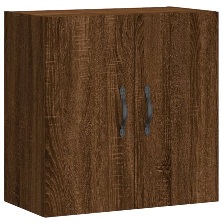 vidaXL Armario de pared madera de ingeniería marrón roble 60x31x60 cm