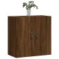 vidaXL Armario de pared madera de ingeniería marrón roble 60x31x60 cm vidaXL Armario de pared madera de ingeniería marrón roble 60x31x60 cm