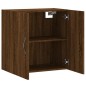 vidaXL Armario de pared madera de ingeniería marrón roble 60x31x60 cm vidaXL Armario de pared madera de ingeniería marrón roble 60x31x60 cm