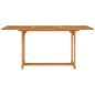 vidaXL Conjunto de comedor de jardín 5 piezas madera maciza de teca vidaXL Conjunto de comedor de jardín 5 piezas madera maciza de teca