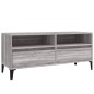 vidaXL Mueble de TV madera contrachapada gris Sonoma 100x34,5x44,5 cm vidaXL Mueble de TV madera contrachapada gris Sonoma 100x34,5x44,5 cm