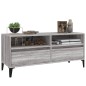 vidaXL Mueble de TV madera contrachapada gris Sonoma 100x34,5x44,5 cm vidaXL Mueble de TV madera contrachapada gris Sonoma 100x34,5x44,5 cm