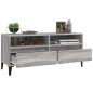 vidaXL Mueble de TV madera contrachapada gris Sonoma 100x34,5x44,5 cm vidaXL Mueble de TV madera contrachapada gris Sonoma 100x34,5x44,5 cm