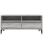 vidaXL Mueble de TV madera contrachapada gris Sonoma 100x34,5x44,5 cm vidaXL Mueble de TV madera contrachapada gris Sonoma 100x34,5x44,5 cm