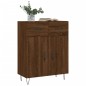 vidaXL Aparador de madera de ingeniería marrón roble 69,5x34x90 cm vidaXL Aparador de madera de ingeniería marrón roble 69,5x34x90 cm