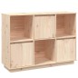 vidaXL Aparador de madera maciza de pino 110,5x35x80 cm vidaXL Aparador de madera maciza de pino 110,5x35x80 cm