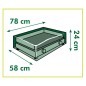 Nature Funda para barbacoa 78x58x24 cm Nature Funda para barbacoa 78x58x24 cm
