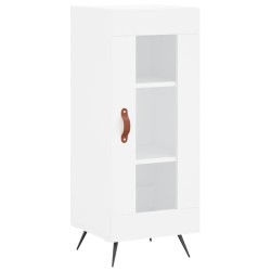 vidaXL Aparador madera de ingeniería blanco 34,5x34x90 cm