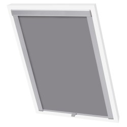 vidaXL Persiana opaca enrollable gris M06/306 