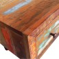 vidaXL Mesa de centro con 1 cajón bordes curvados de madera reciclada vidaXL Mesa de centro con 1 cajón bordes curvados de madera reciclada