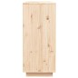 vidaXL Aparador de madera maciza de pino 110,5x35x80 cm vidaXL Aparador de madera maciza de pino 110,5x35x80 cm